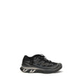 Black Polyamide Athletic Sneakers