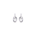 Silver Resin Earrings