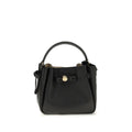 Black Calf Leather Bos Taurus Backet Bag