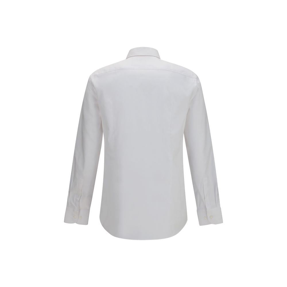 White Cotton Dress Shirt