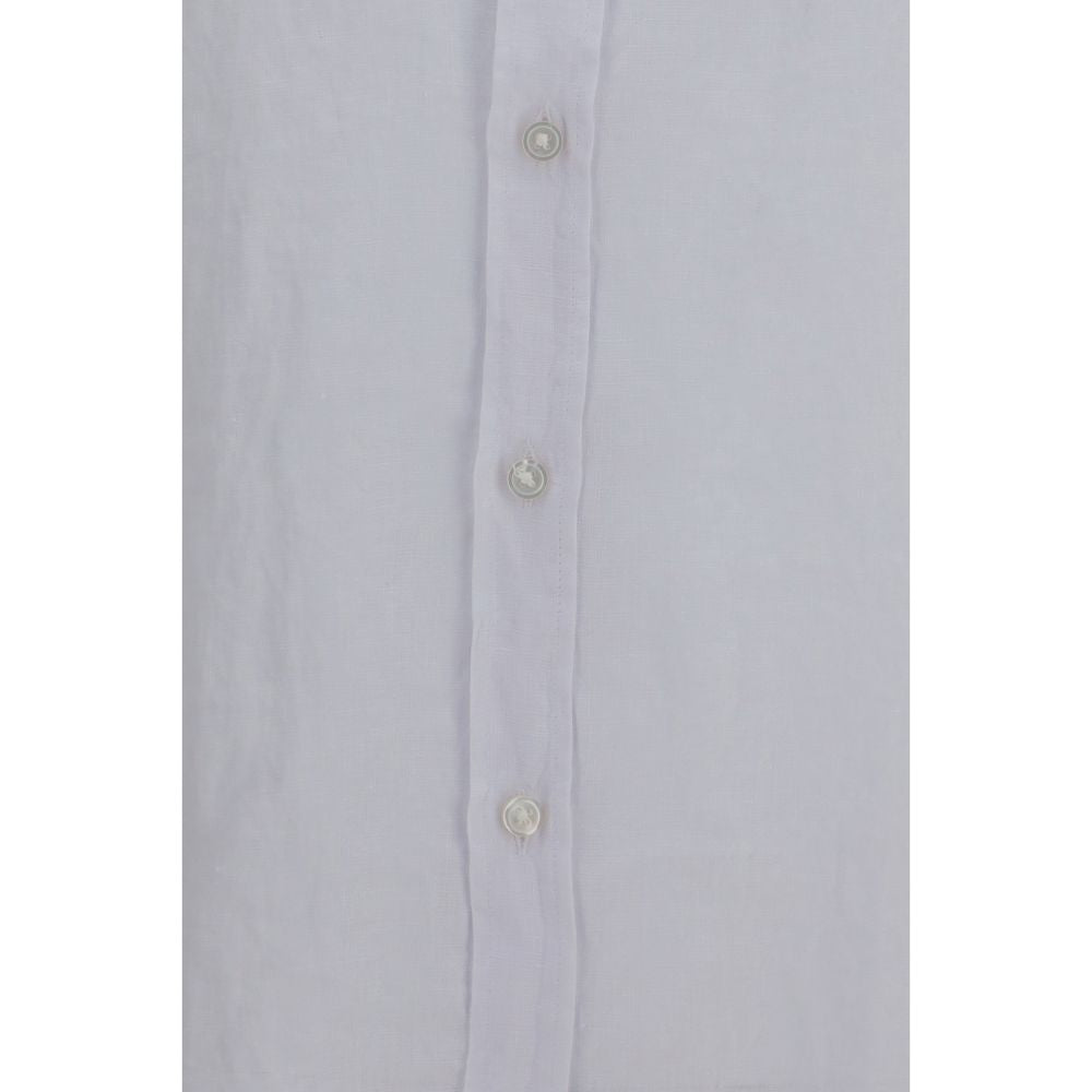 White Linen Dress Shirt