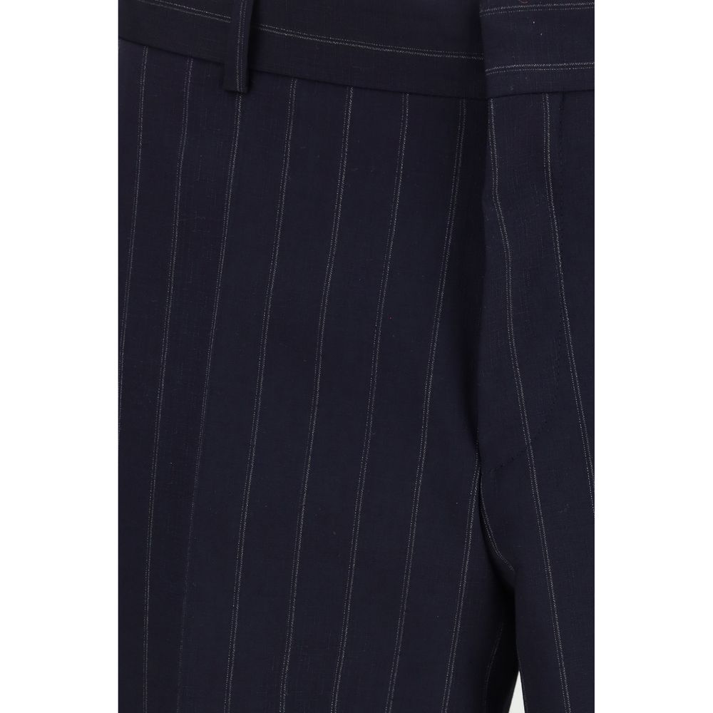 Blue Wool Oves Aries Two-Piece Suit