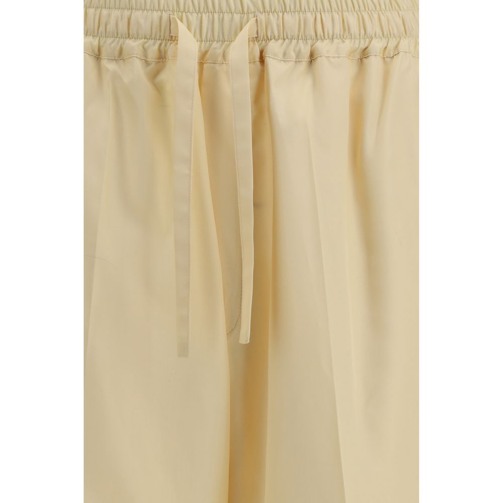 Bicolor Silk Pants