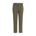 Bicolor Cotton Dress Pants