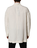 Off White Flax Single Breasted Blazer Jacket
