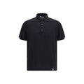 Black Cotton Polo Shirt