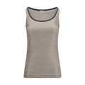 Beige Linen Tank Tops