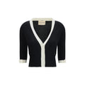 Black Cotton Cardigan