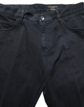Black Cotton Mid Waist Skinny Men Denim Jeans