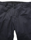 Blue Cotton Slim Fit Formal 2 Piece Men Suit