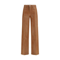 Beige Cotton Jeans Denim