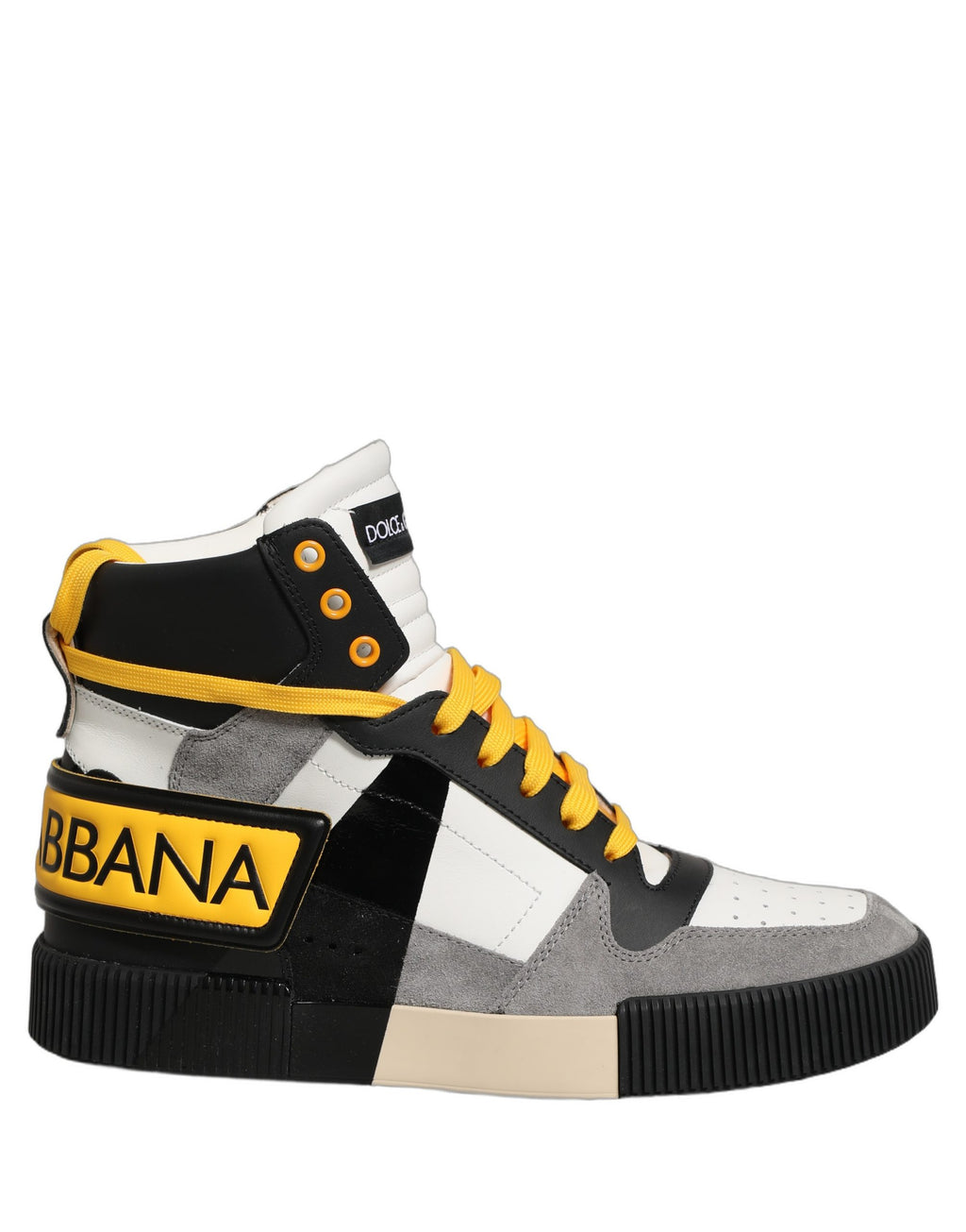 Multicolor Leather High Top Sneakers Shoes