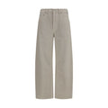 Beige Cotton Jeans Denim