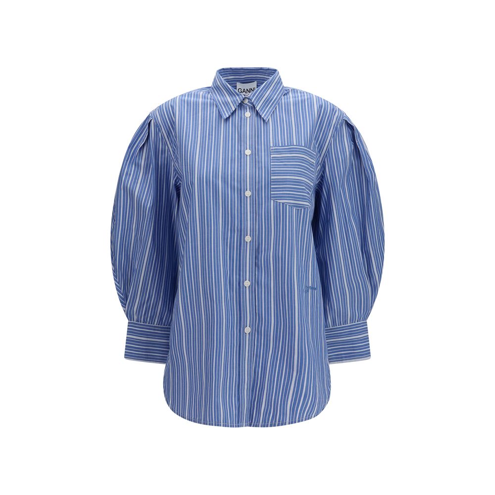 Blue Cotton Shirt