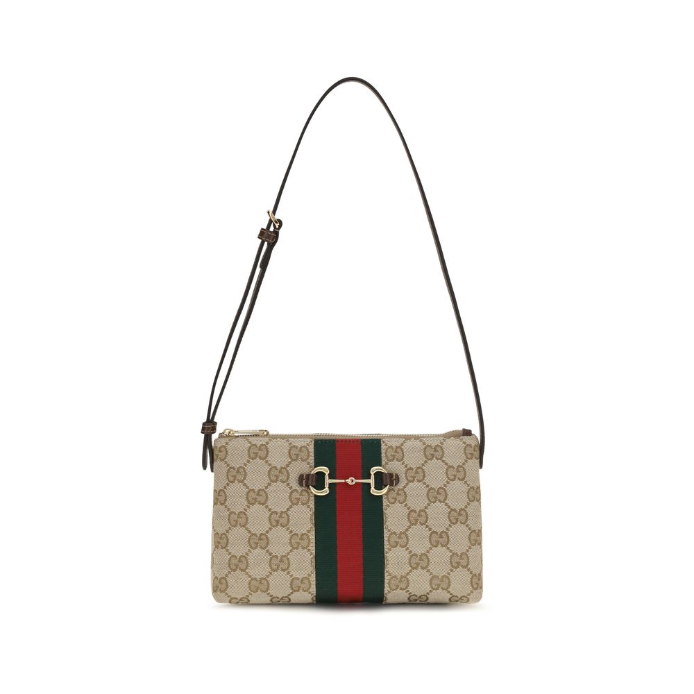 Beige Polyester Handbag
