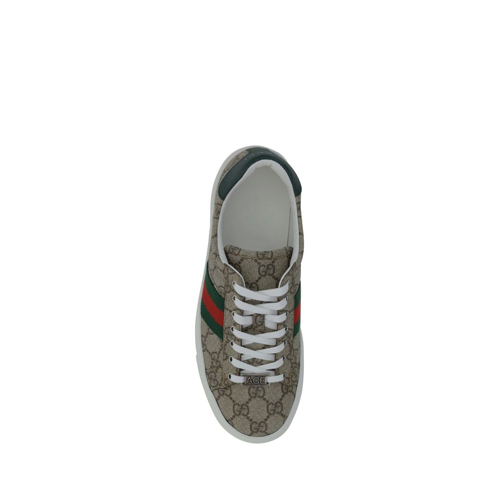 Multicolor Fabric Low Top Sneakers