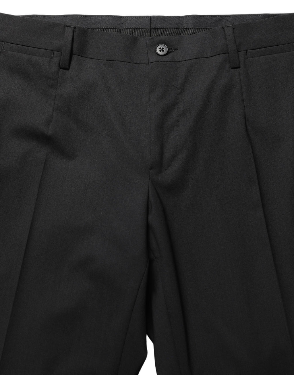 Black Wool Skinny Leg Dress Men Trouser Pants