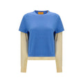 Blue Cotton Sweatshirt