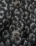 Brown Mohair Belted Long Trench Coat Jacket