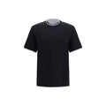 Black Cotton T-Shirt