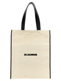 Bicolor Jute Tote Bag