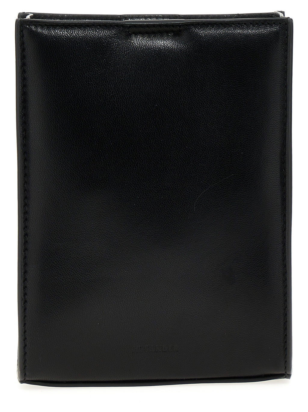 Black Calfskin Crossbody Bag