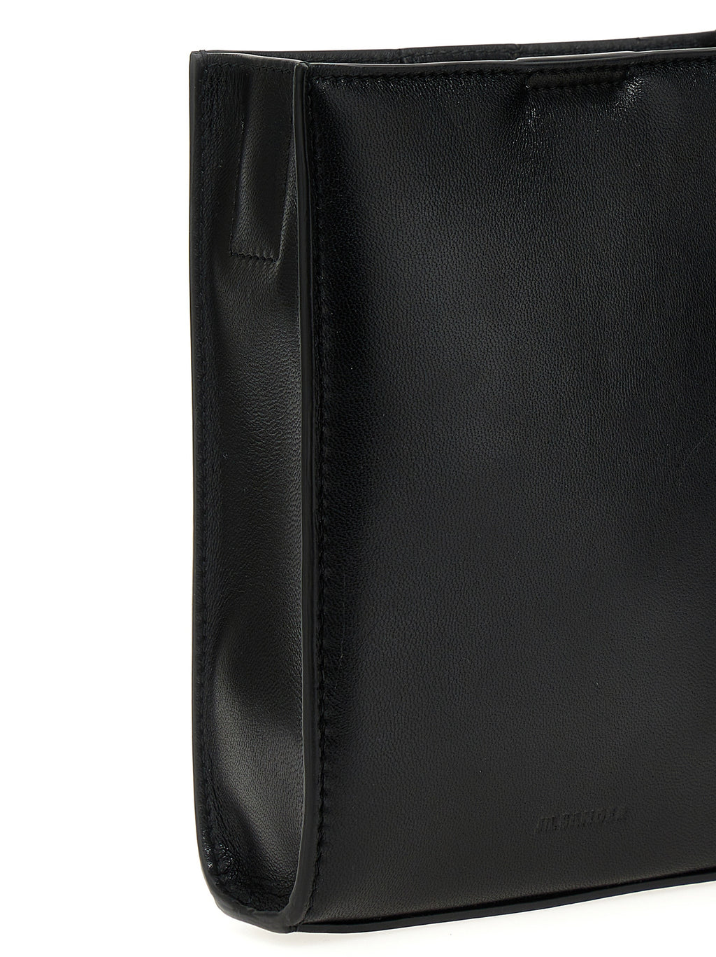 Black Calfskin Crossbody Bag