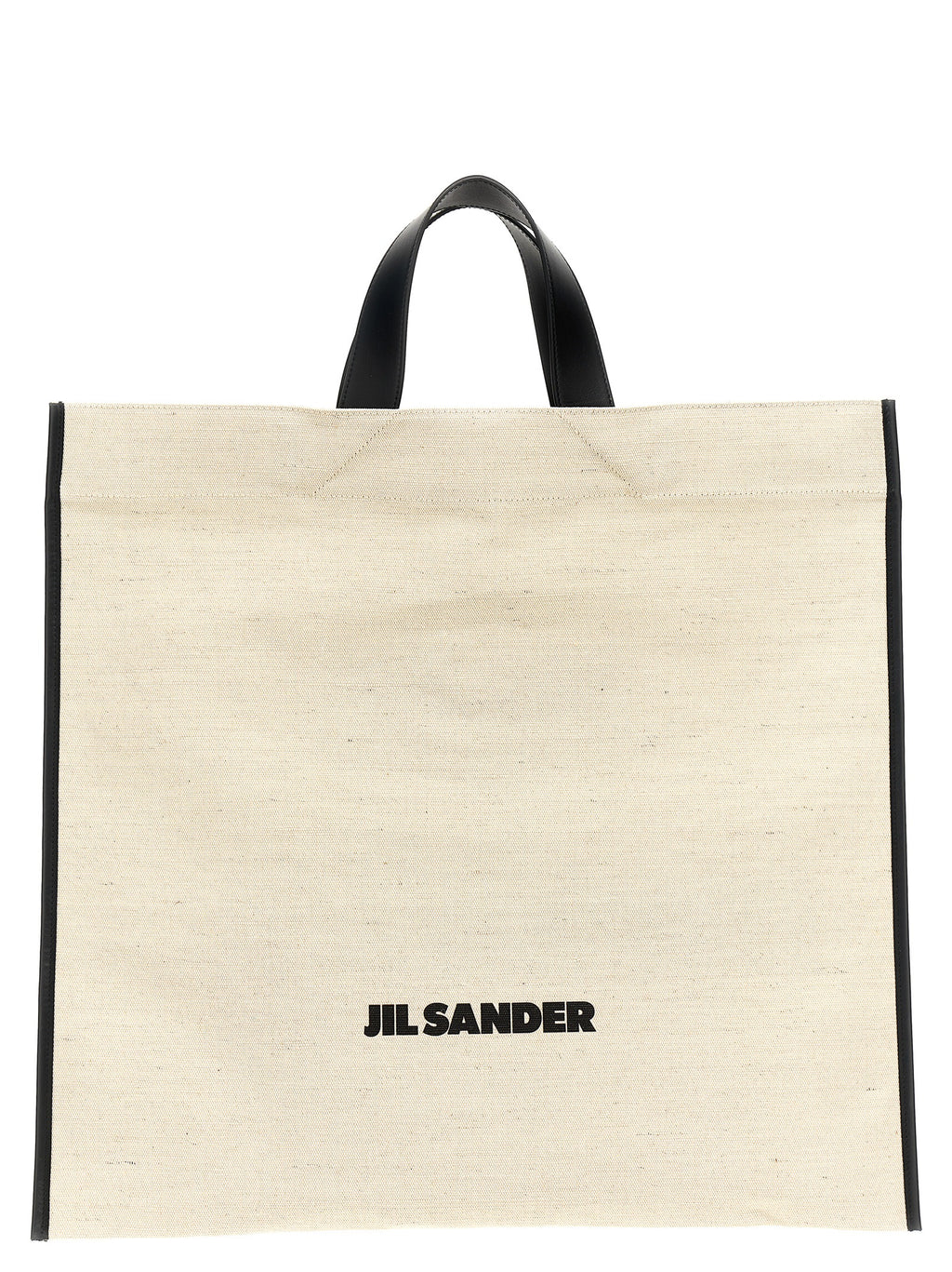 Bicolor Jute Tote Bag