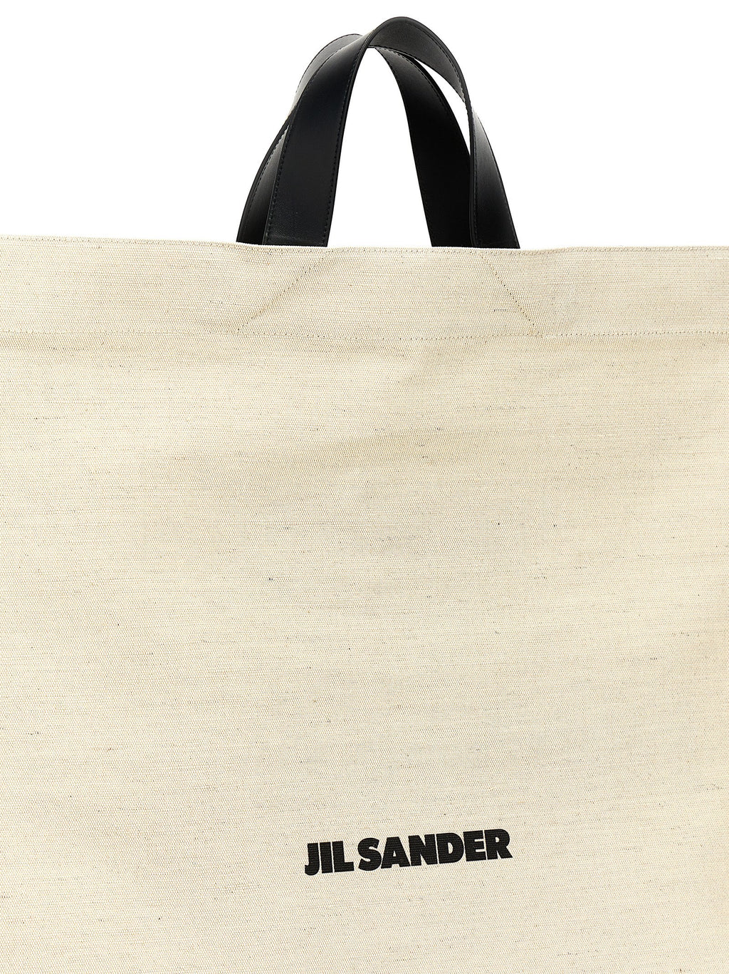 Bicolor Jute Tote Bag