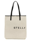 Beige Cotton Tote Bag