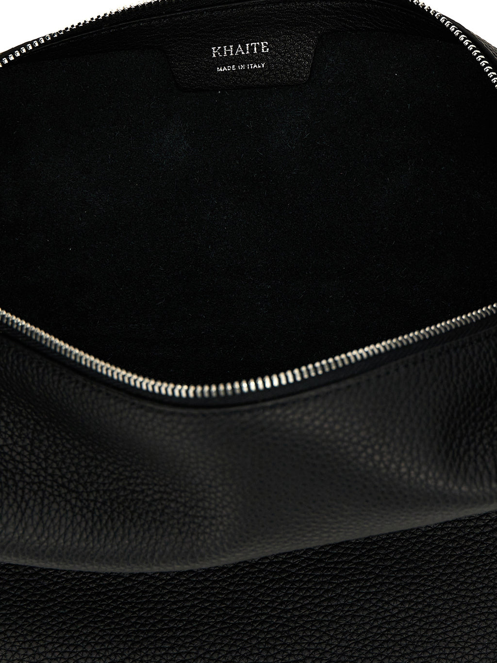 Black Calfskin Shoulder Bag