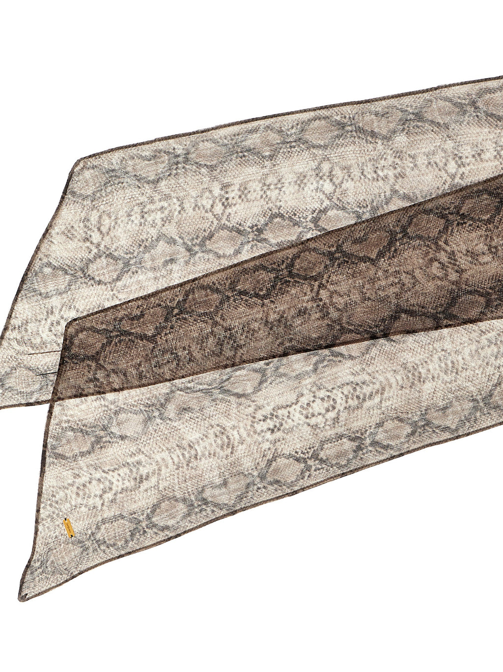 Multicolor Silk Foulard
