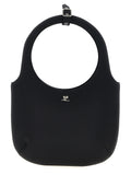 Black Polyester Handbag