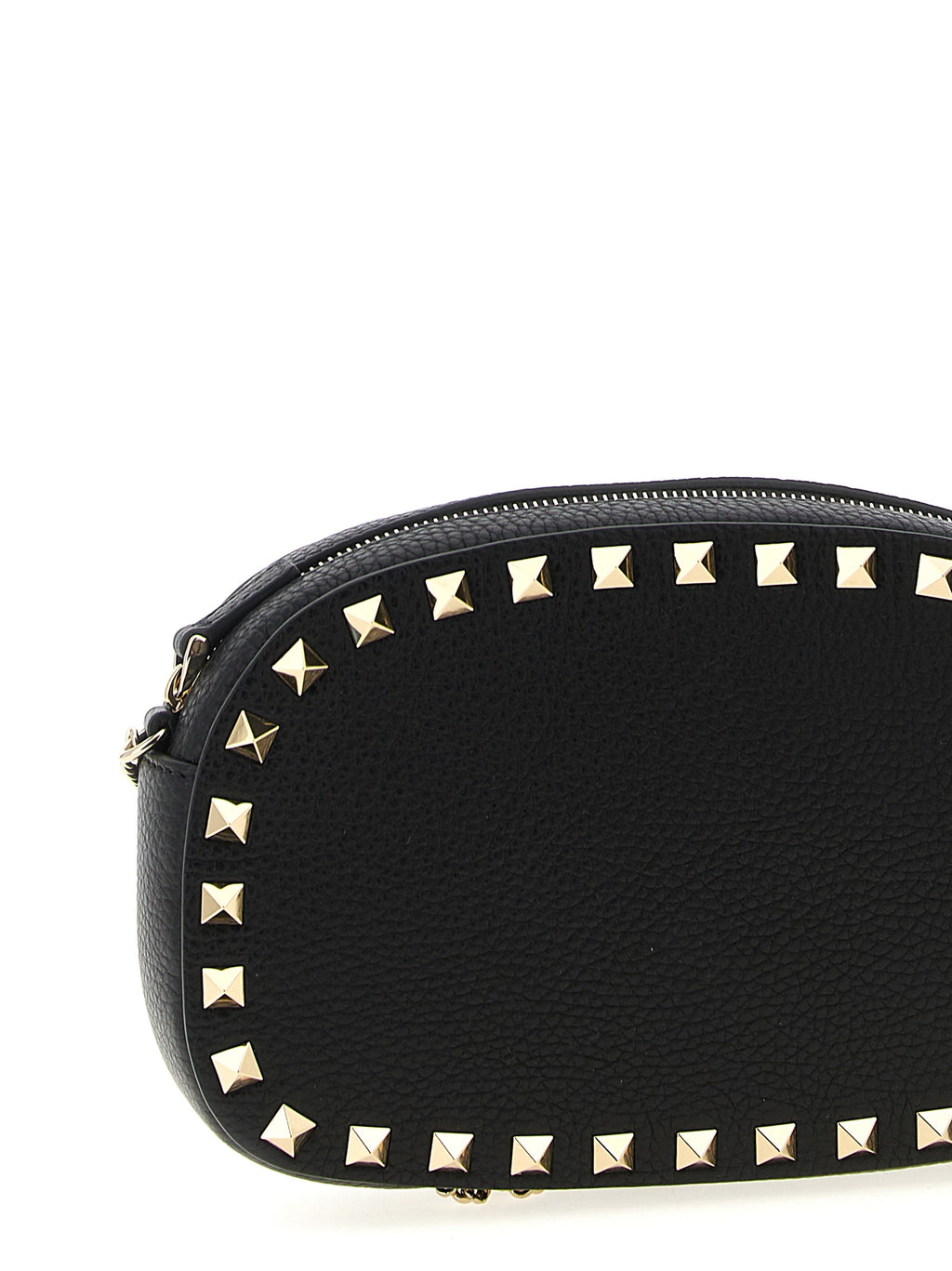 Black Calfskin Crossbody Bag