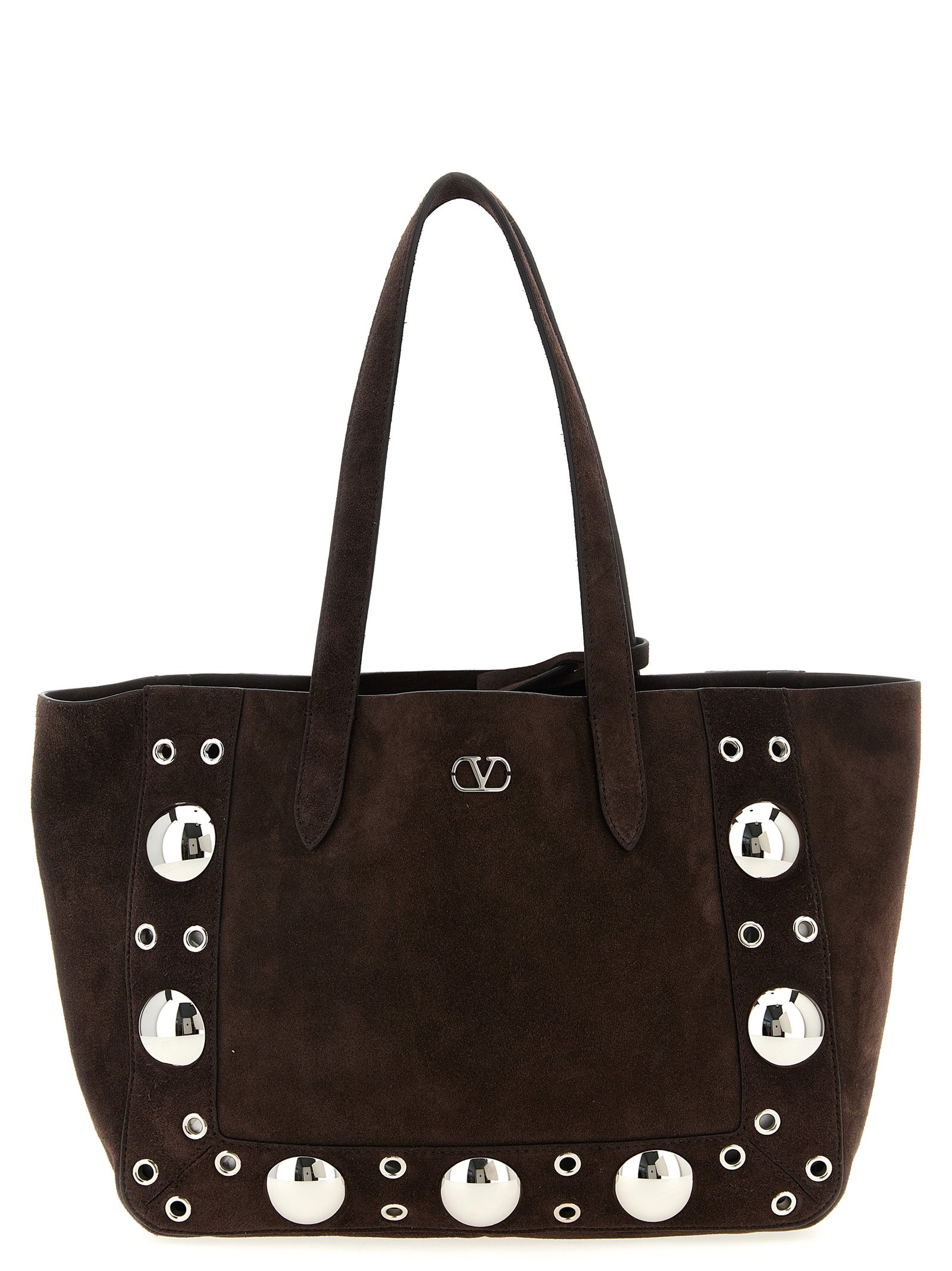 Brown Cowhide Tote Bag