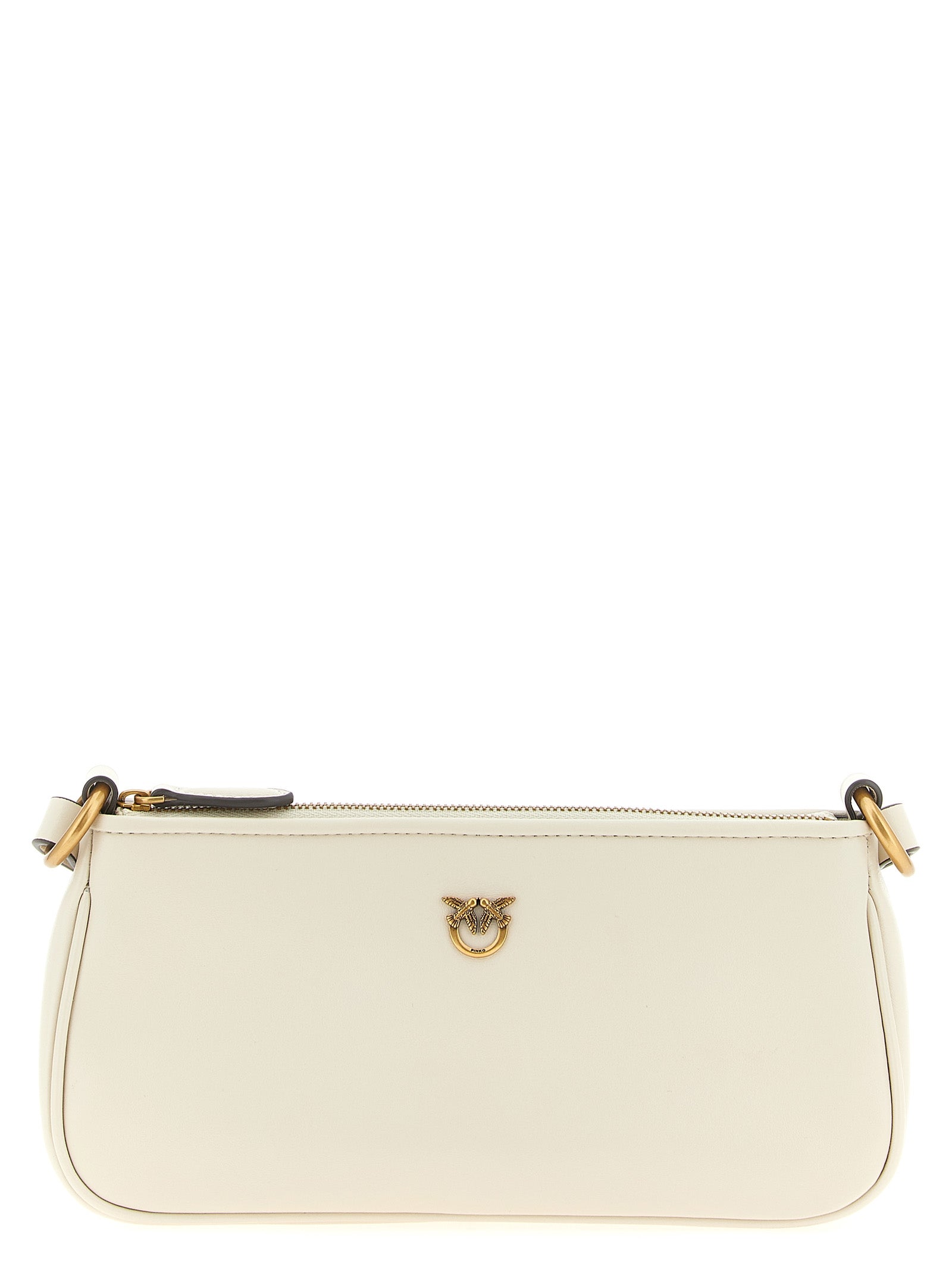 White Goatskin Crossbody Bag
