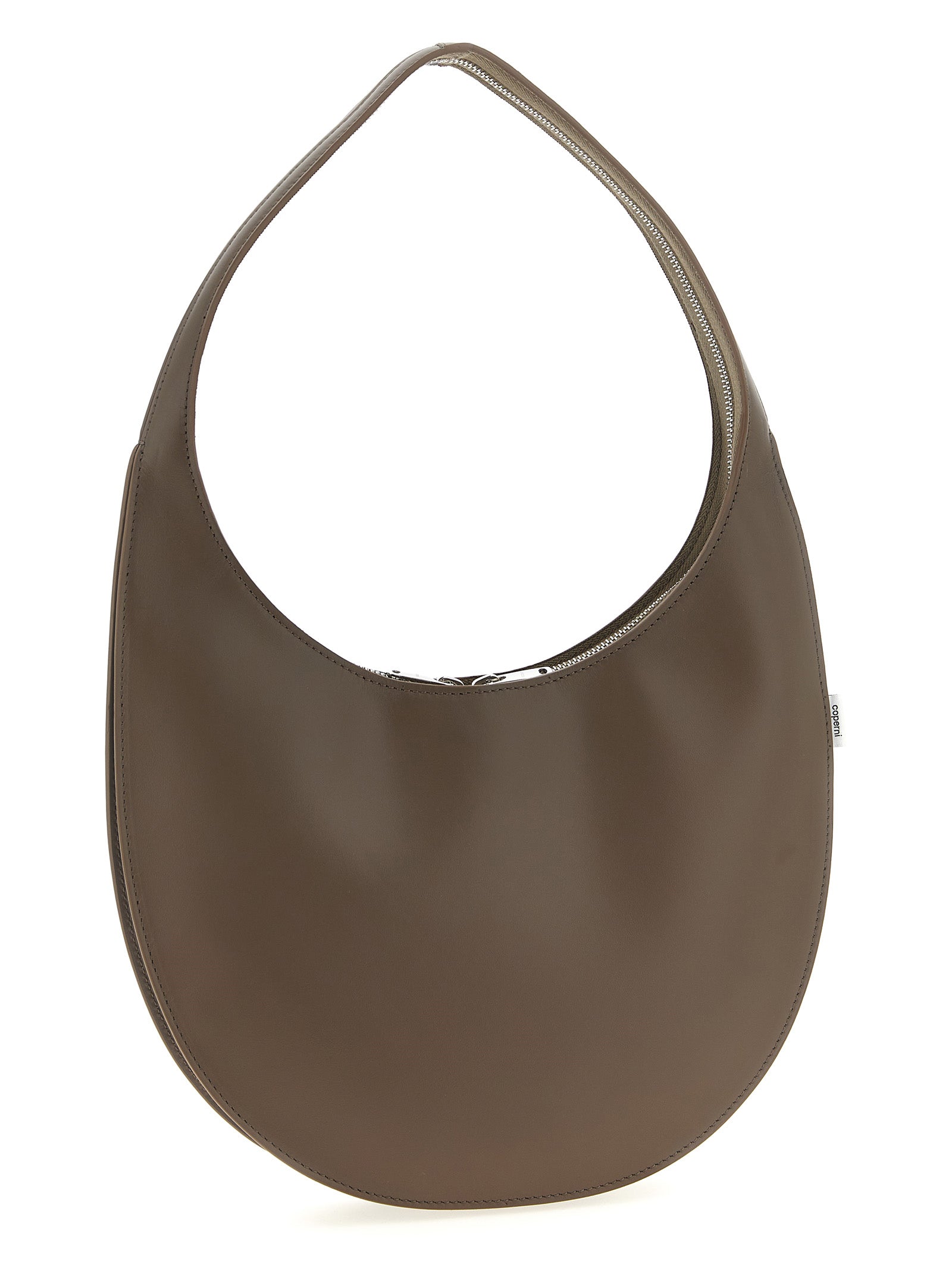 Brown Cowhide Shoulder Bag