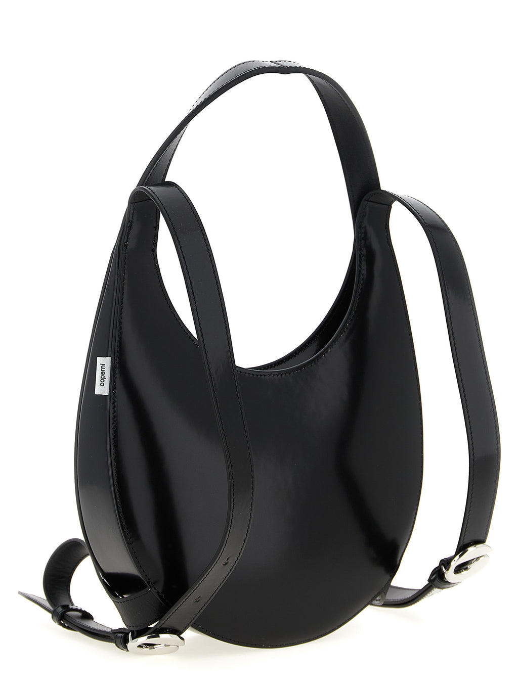 Black Cowhide Backpack