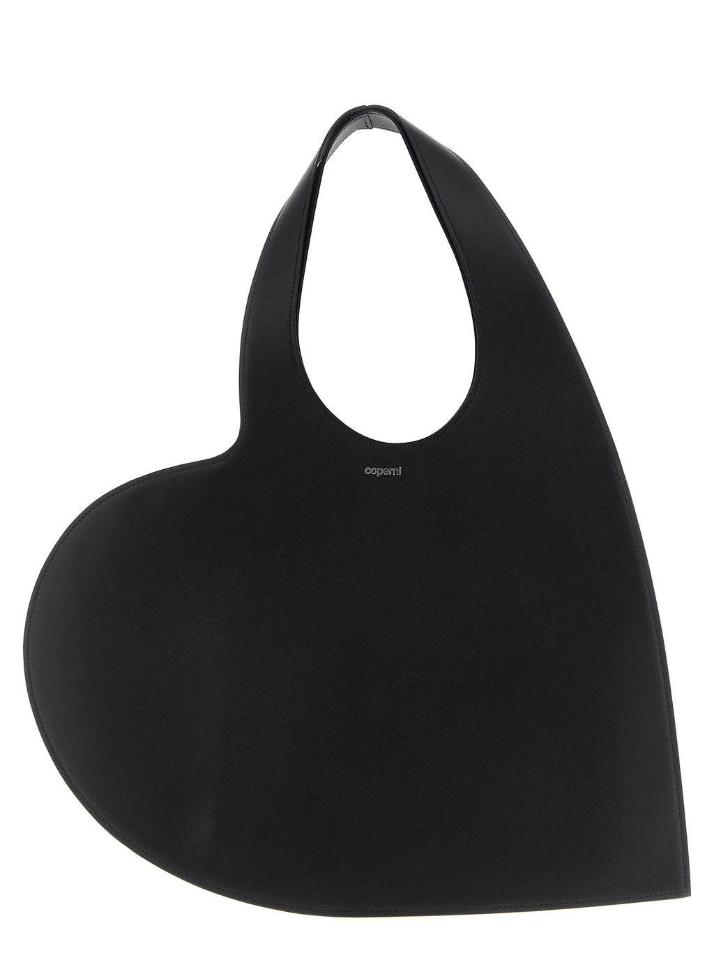 Black Cowhide Shoulder Bag