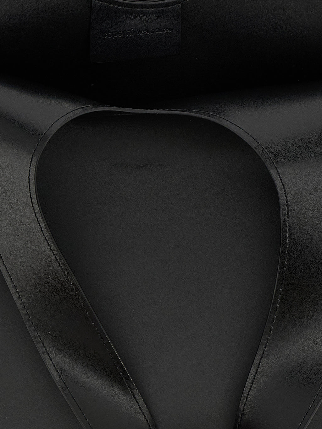 Black Cowhide Shoulder Bag