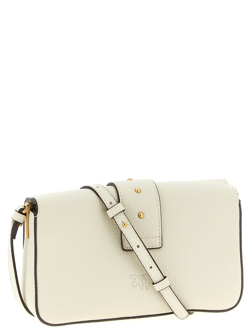 White Goatskin Crossbody Bag