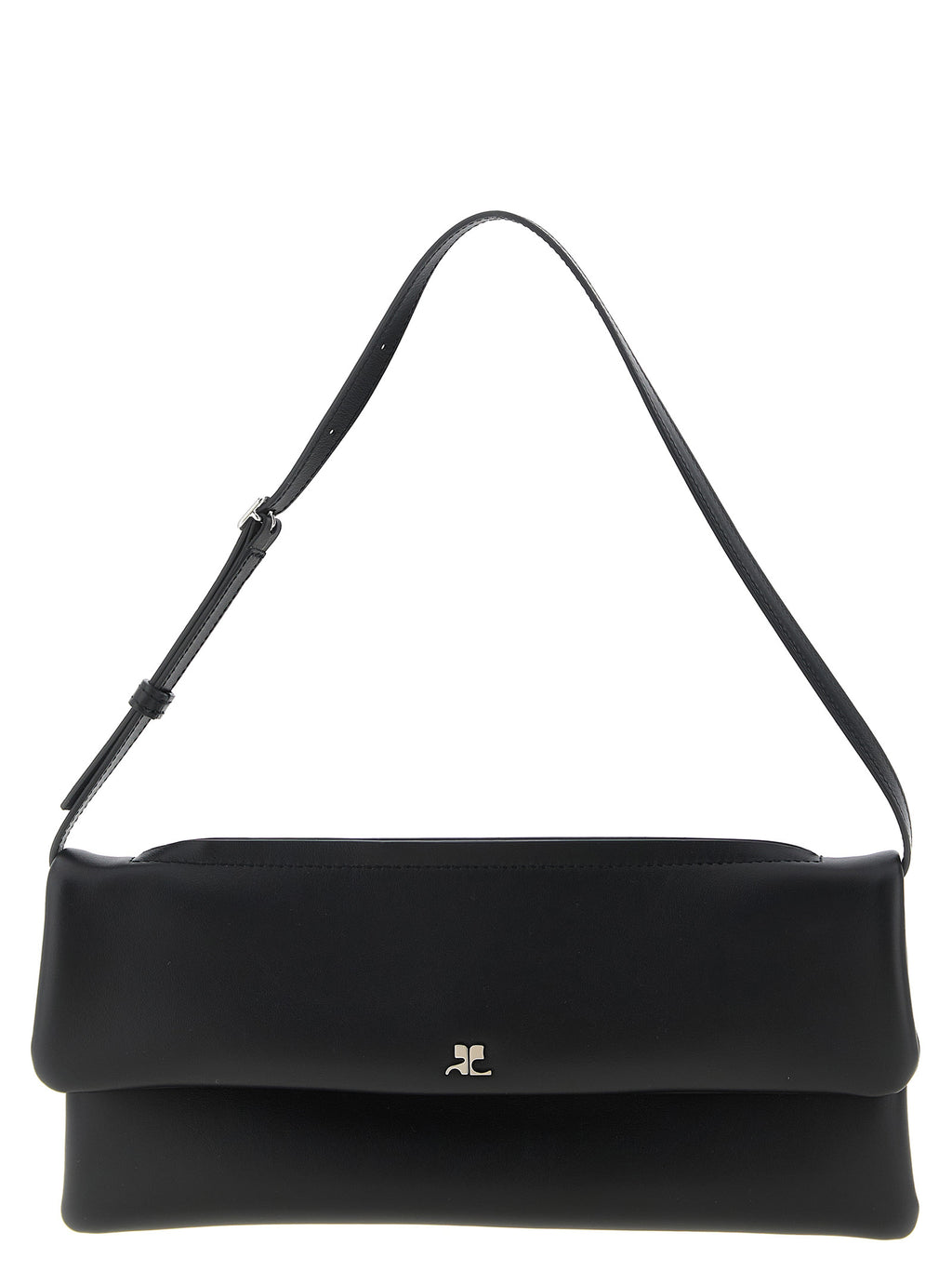 Black Cowhide Clutch Bag