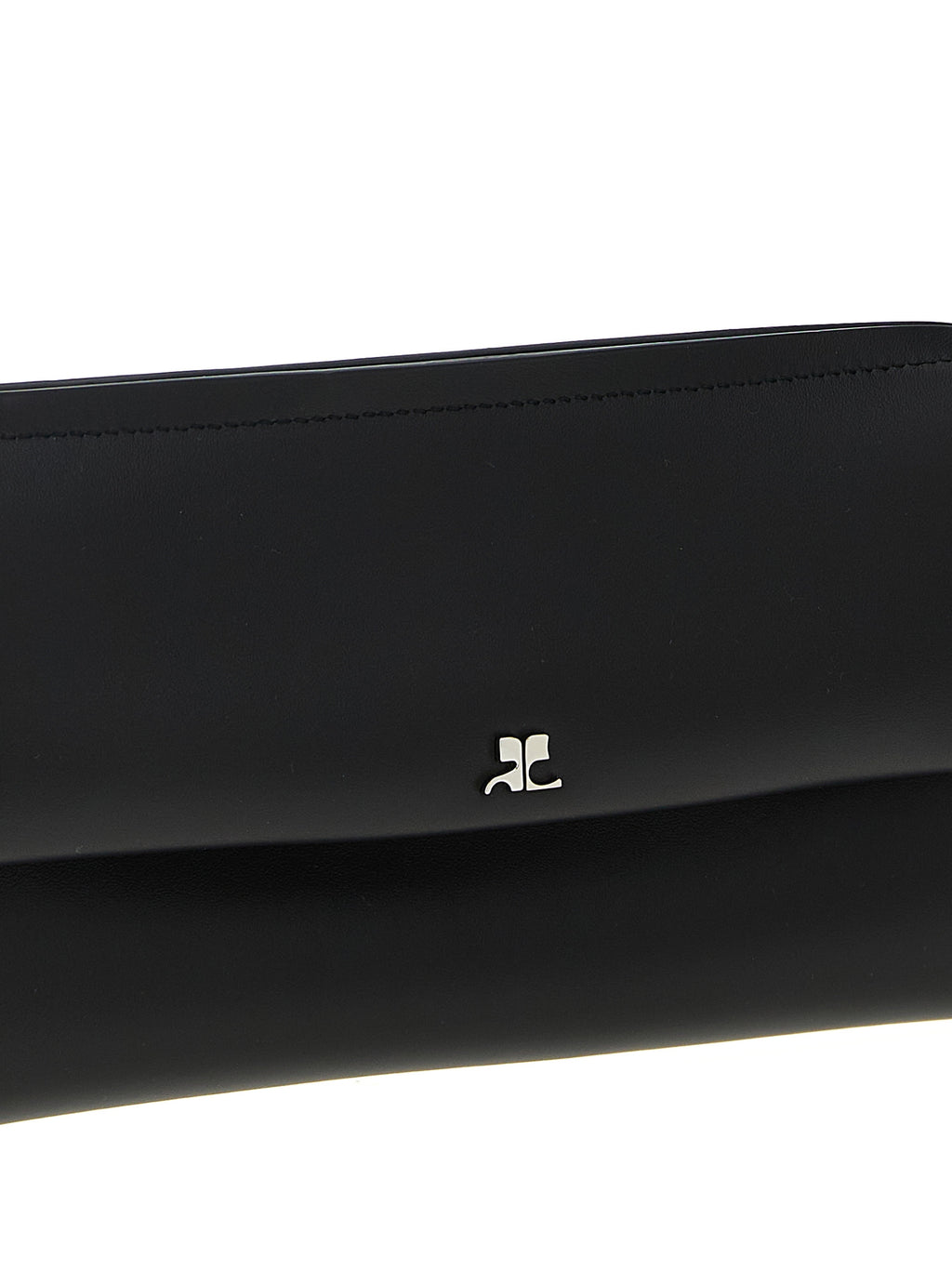 Black Cowhide Clutch Bag