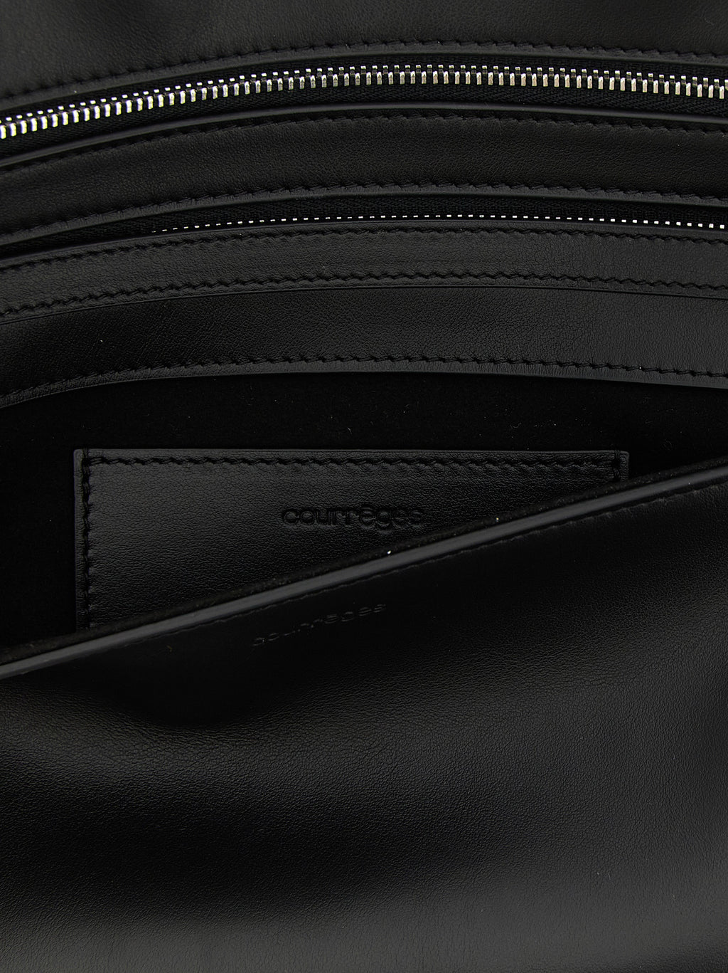 Black Cowhide Clutch Bag