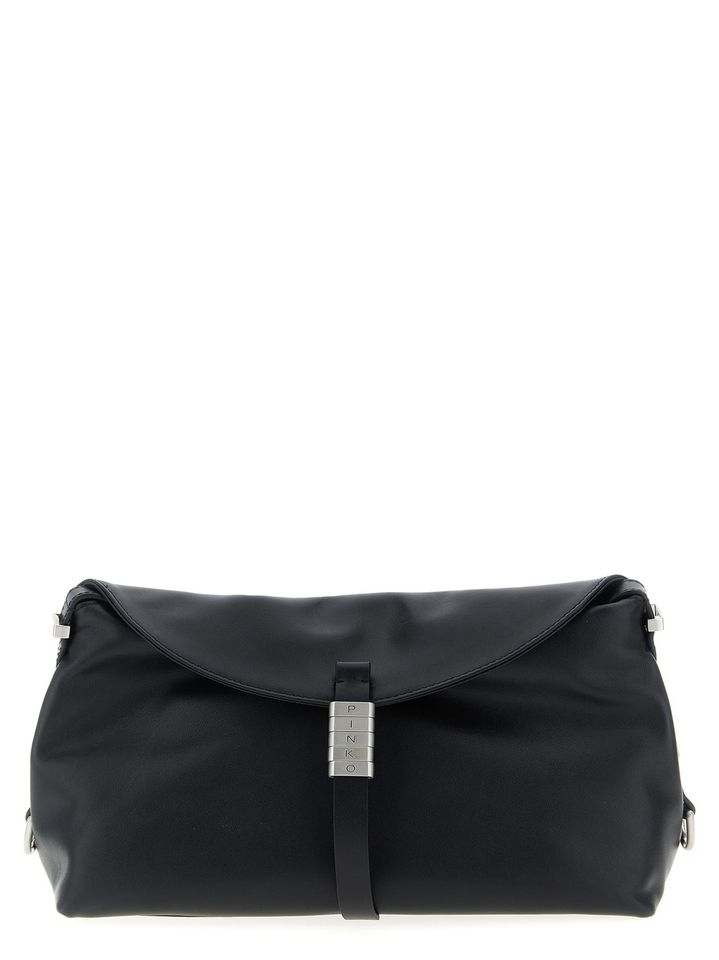 Black Goatskin Shoulder Bag