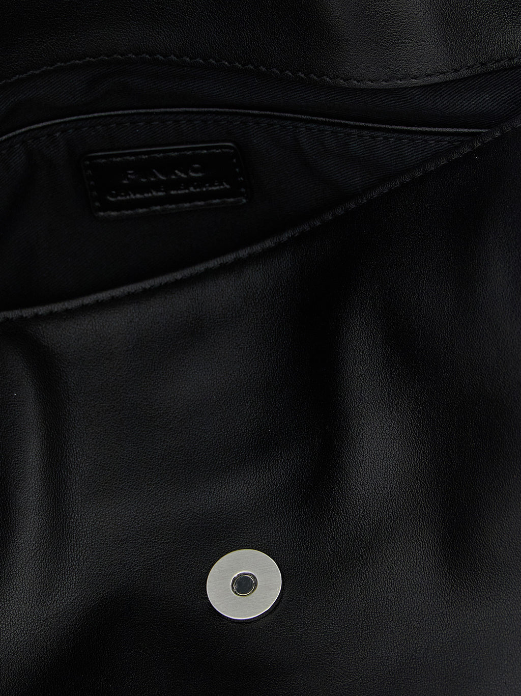 Black Goatskin Shoulder Bag