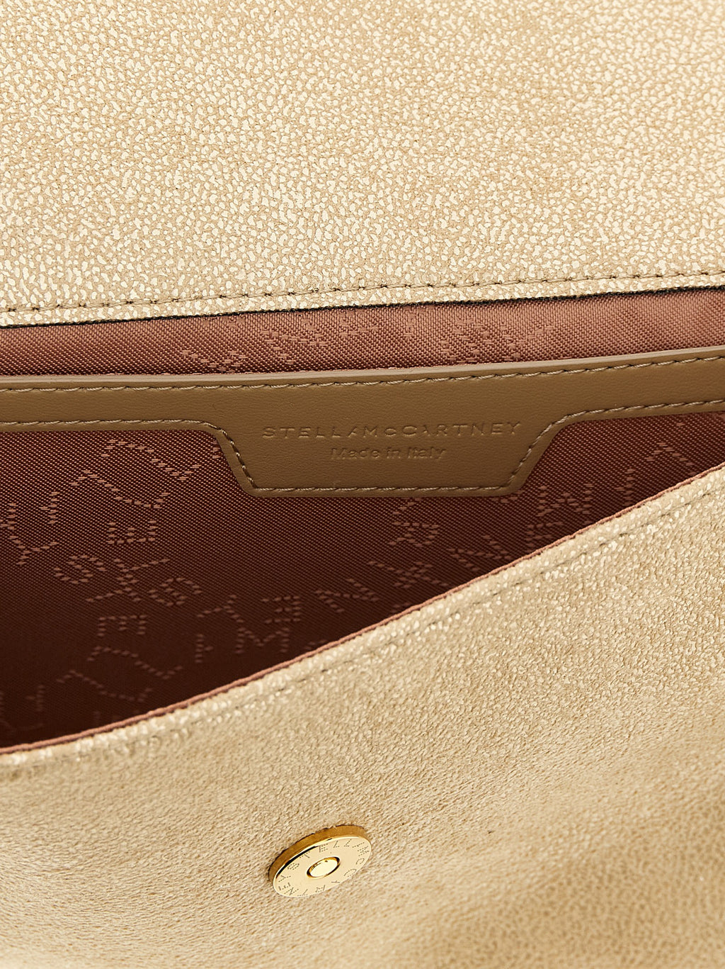 Stella McCartney Gold Polyester Cardholder