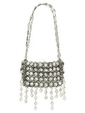 Silver Brass Shoulder Bag
