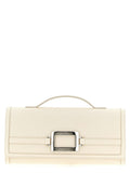 White Calfskin Clutch Bag