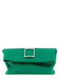 Bicolor Viscose Clutch Bag